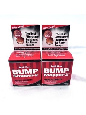 High Time Bump Stopper-2 Double Strength Razor Bump Treatment 0.5oz - 2 PACK